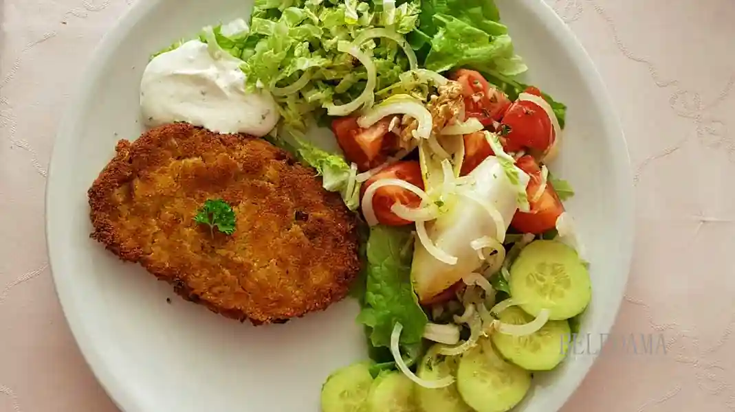 Schnitzel vegetarischer Art