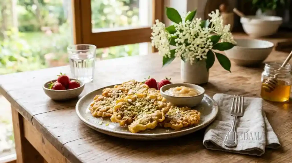 Hollerküchle mit Bioverfügbarkeits-Boost