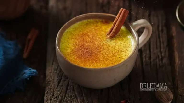 Goldene Milch mit Kurkuma