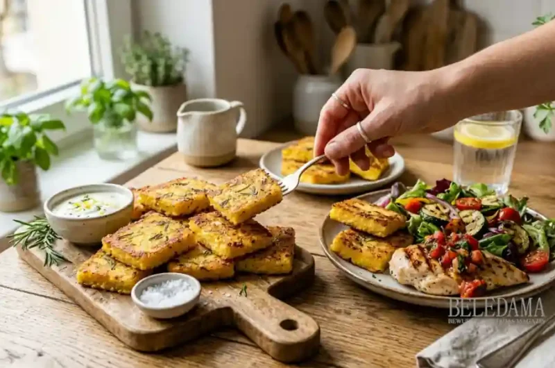 Rezept Knusprige Polenta-Schnitten als Multitalent