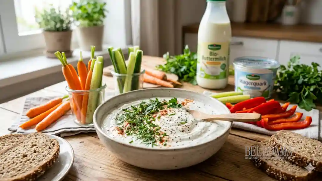 Quark-Buttermilch-Dip FeelGood