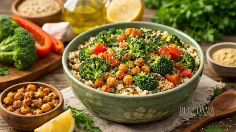 Quinoa-Brokkoli Bowl: Der knusprig Zell-Booster