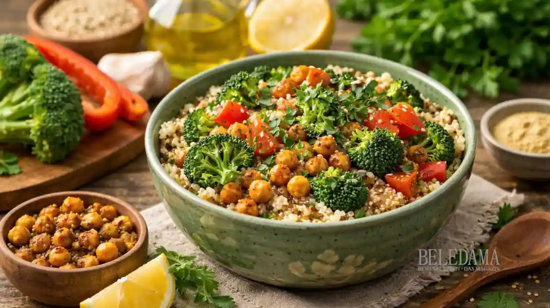 Quinoa-Brokkoli Bowl: Der knusprig Zell-Booster