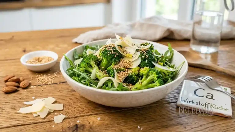 Knackiger Sesam-Brokkoli-Salat für den Kalzium-Kick