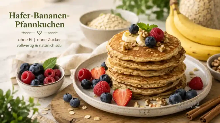 Hafer-Bananen-Pfannkuchen