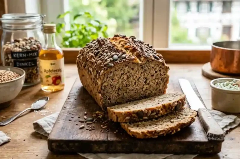 Rezept Saftiges Dinkel-Nuss-Brot - Das Wirkstoff-Kraftpaket