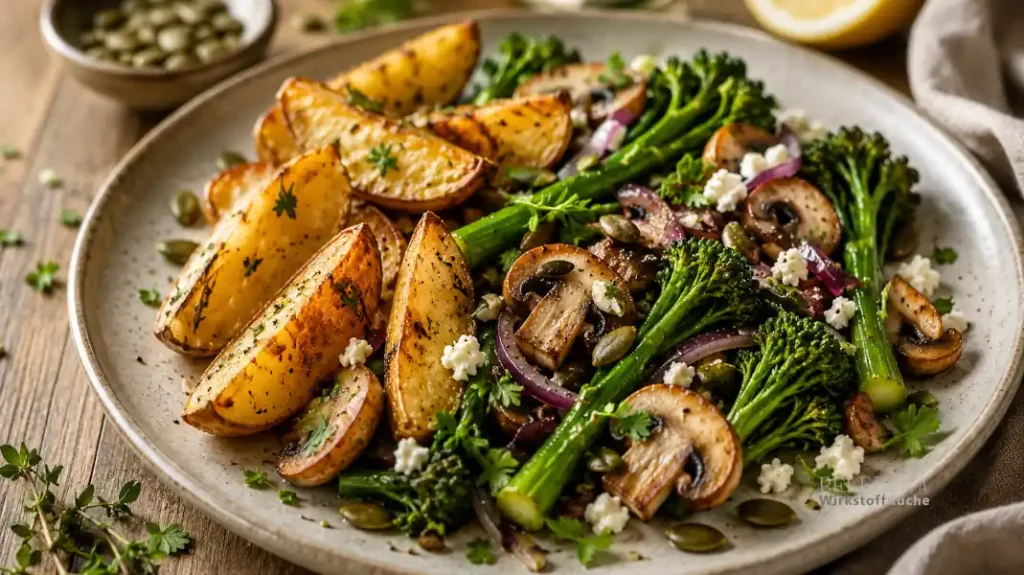 Gemüsepfanne mit Broccolini