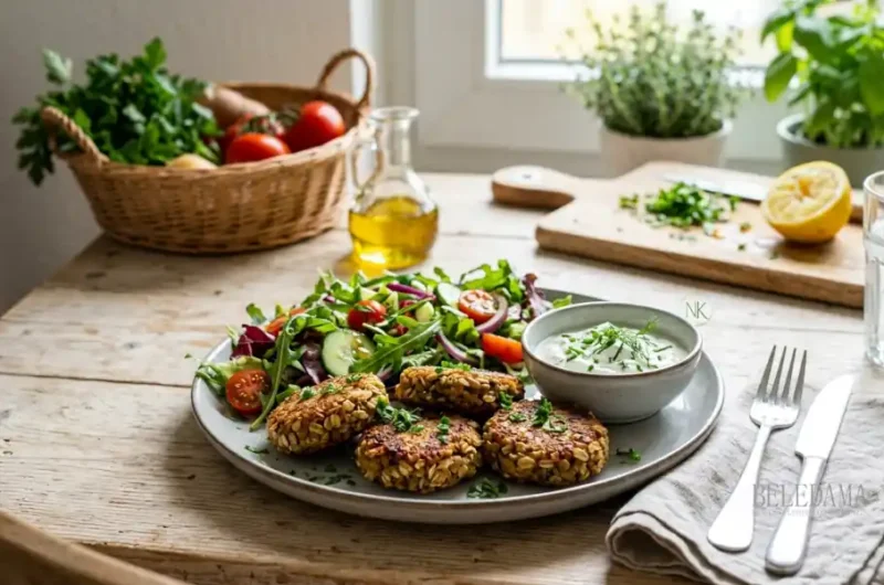 Rezept Protein-Pflanzenküchle nach NährstoffKüche-Style
