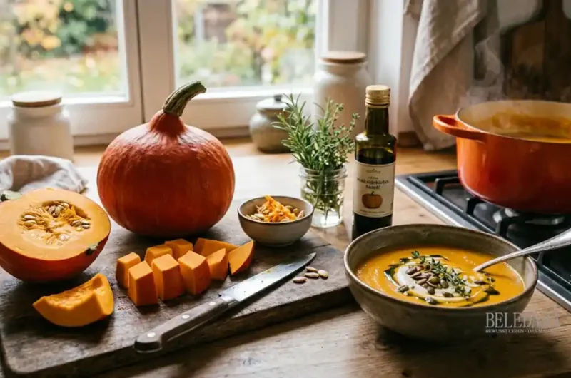 Rezept Cremige Hokkaidokürbis-Suppe